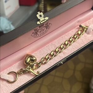 Juicy Couture Gold Chain Bracelet